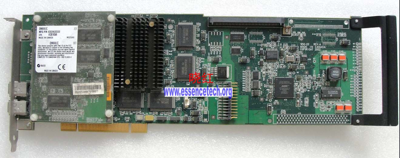 MATROX DLX/P DMAX/C 950-02 - Click Image to Close